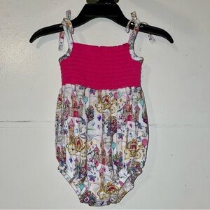 Birdie Bean Pink Baby Romper